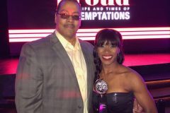 Tony-Award image with Esther Antoine, Manager Di'Mon Brown