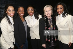 Ain't Too Proud Cast with Hilary Clinton